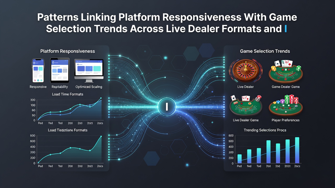 Darstellung von Spielauswahltrends in Live-Dealer-Formaten mit Fokus auf mobile Anreizprogramme und Reaktionszeiten