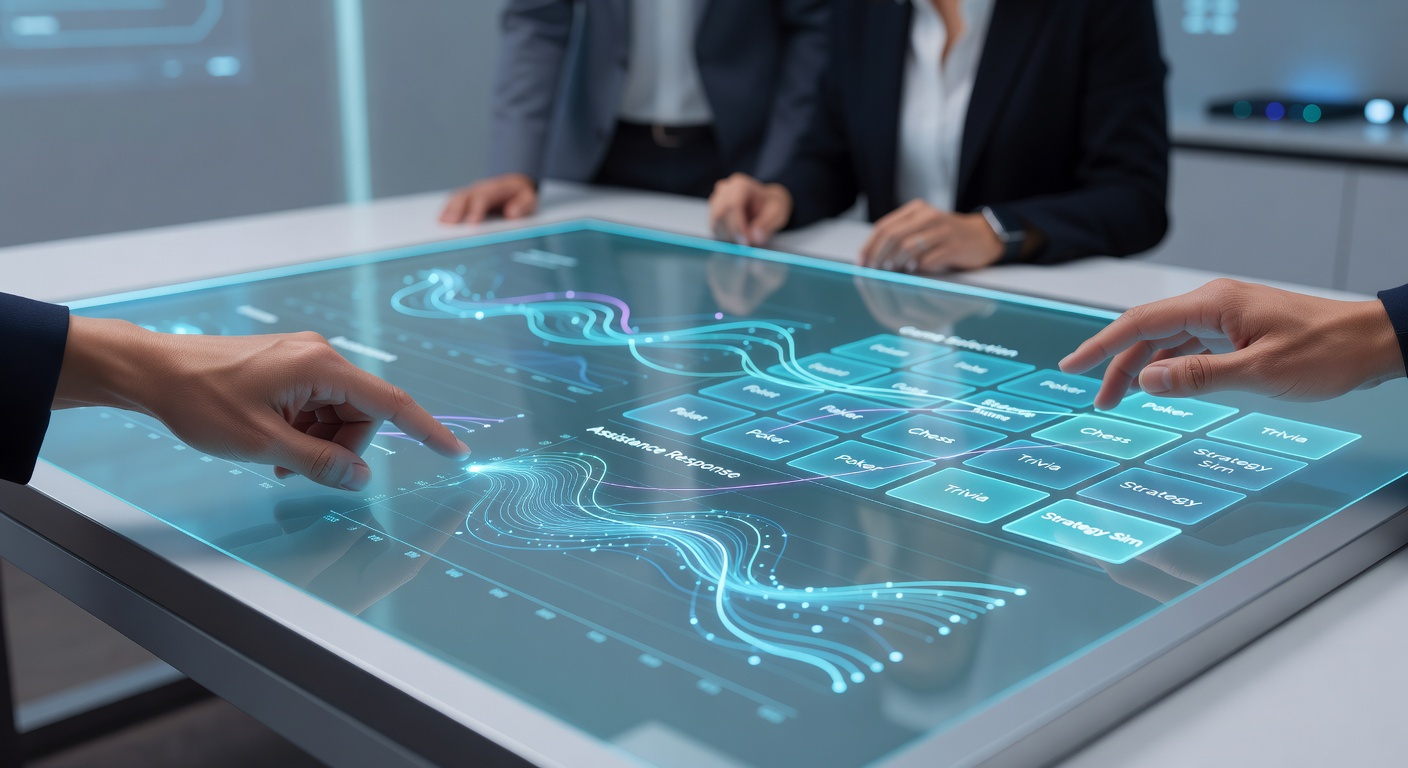 Trends bei der Spielauswahl in digitalen Tischumgebungen mit Support-Integration