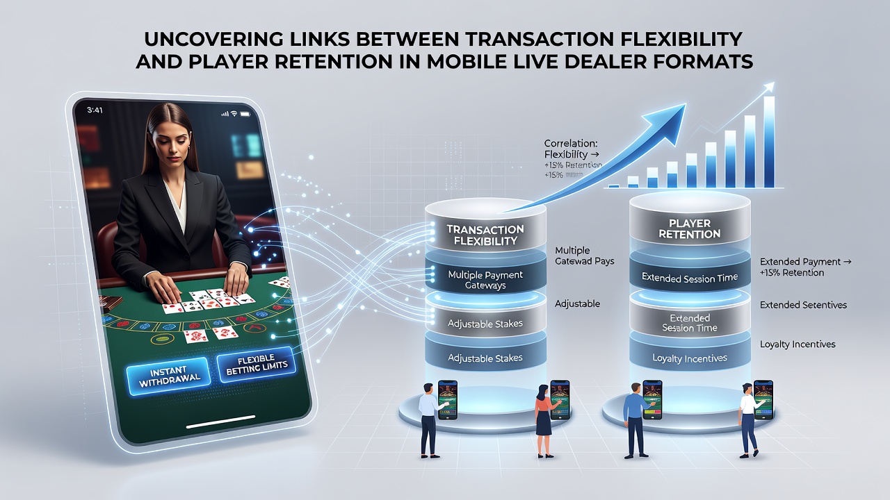Detaillierte Darstellung von Spielerretentionsdaten und Transaktionsmustern in Live-Casino-Apps